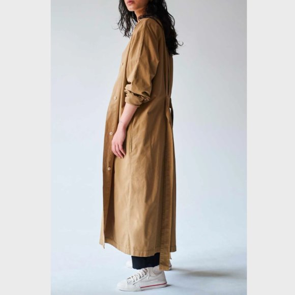 Girls of Dust Trenchcoat/Dress in Black - Picture 3 of 6